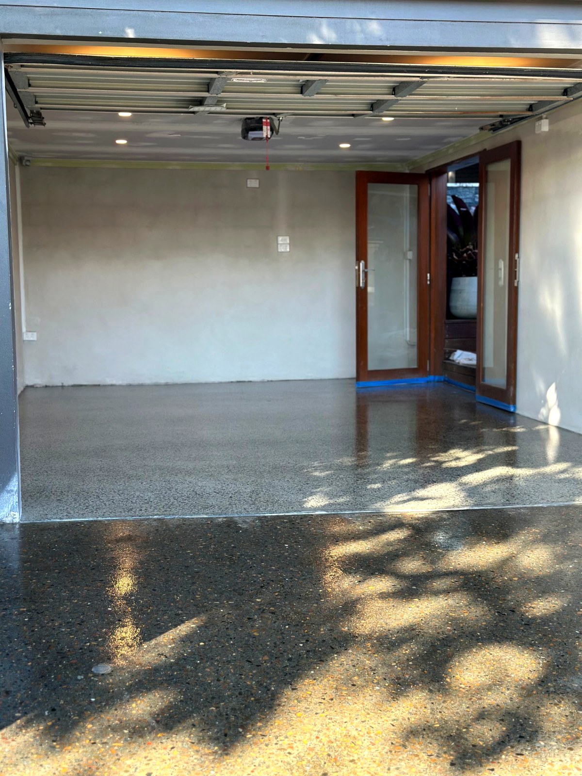 Grind, grout and seal — garage and driveway, Queenscliff